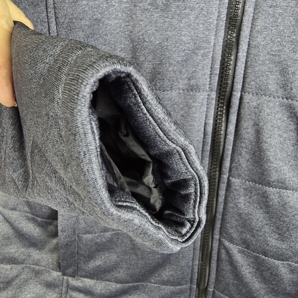 NWOT Columbia Womens Gray LongSleeve Zipper Hooded Quilted Jacket Size Medium - Picture 6 of 11